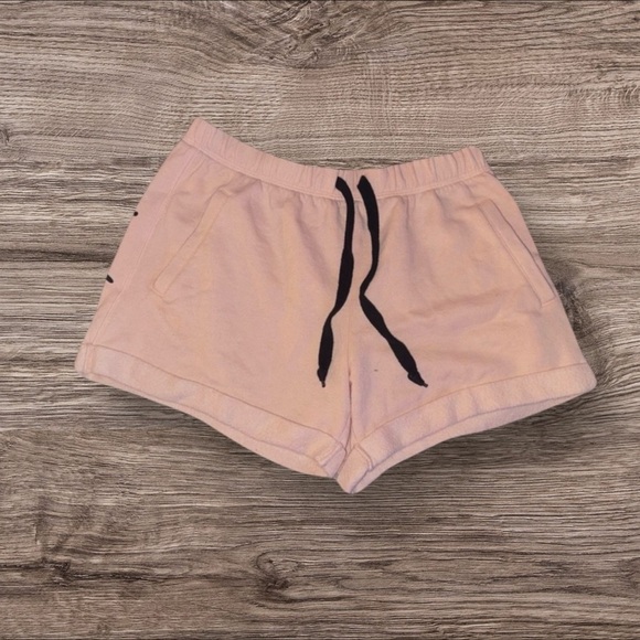 PINK Victoria's Secret Pants - PINK Victoria's Small Everyday Lounge Boyfriend Shorts w/ Pockets & Drawstring